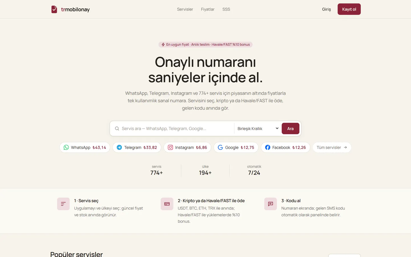 trmobilonay.site ana sayfa ekran görüntüsü